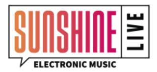 Sponsor-Logo Sunshine Live – Stadtfest Cottbus 2026
